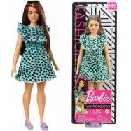 Barbie Fashionistas med prickig klänning