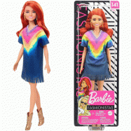 Barbie Fashionistas med regnbågströja