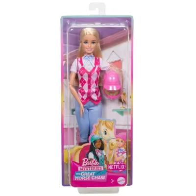 Barbie Great Horse Chase Docka med ridkläder Malibu - Barbie -  Leksaksaffären