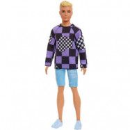 Barbie Ken Docka Sweater, Shorts Fashionistas Checkered