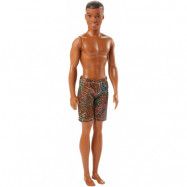 Barbie Ken Water Play Beach Docka med bruna shorts