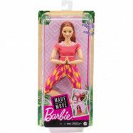 Barbie Made to Move Ställbar docka Rödhårig GXF07