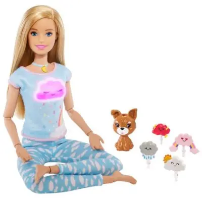 Barbie - Meditating Och Wellness Play Set 6 Delar