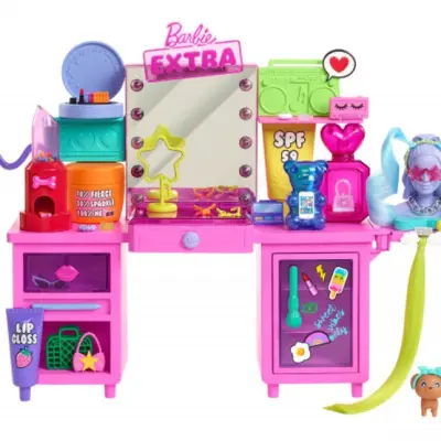 Barbie - Play Set Extra 30 Cm Rosa/Lila 55 Delar