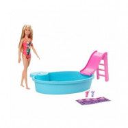 Barbie Pool med Docka Lekset