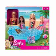 Barbie Pool med Docka Lekset GHL91