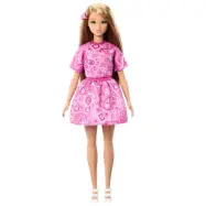 Barbie Style Docka Rosa Paisley 249 - Barbie -  Leksaksaffären