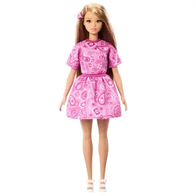 Barbie Style Docka Rosa Paisley 249 - Barbie -  Leksaksaffären