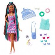 Barbie Totally Hair docka Blå med accessoarer