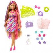 Barbie Totally Hair docka Ljusrosa med accessoarer