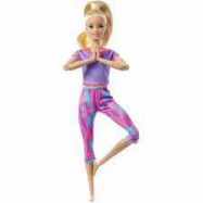 Barbie Yoga Docka Lila