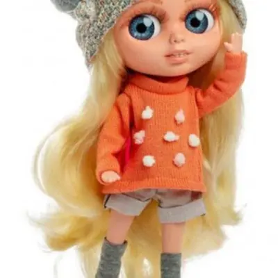 Berjuan - Docka Chrissy Collins The Biggers Socks Gammelrosa