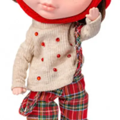 Berjuan - Docka Molly Doig The Biggers Ivory Vit/Röd