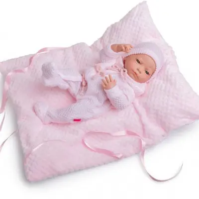 Berjuan - Docka Newborn Special Girls 45 Cm Rosa