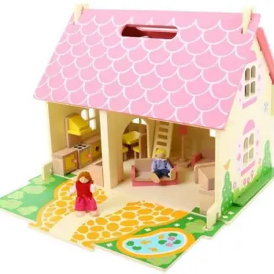 Bigjigs - Dockskåp - Blossom