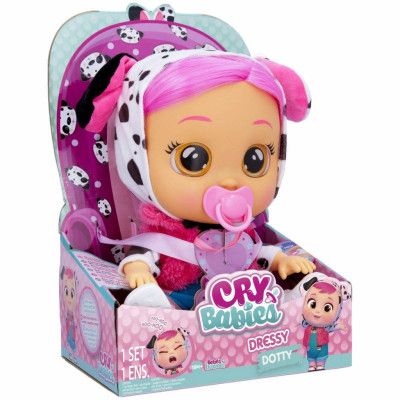 Cry Babies Dressy Dotty Docka