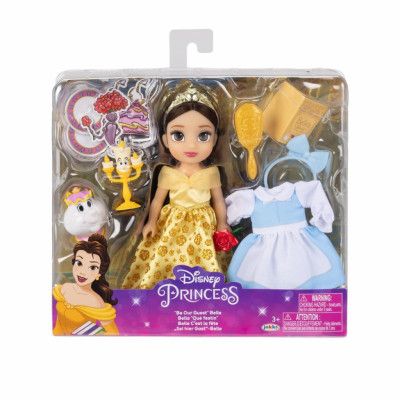 Disney Princess Belle Docka med tillbehör 15cm - Disney Princess -  Leksaksaffären