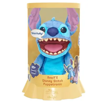 Disney Stitch Real FX Puppetronic - Stitch -  Leksaksaffären