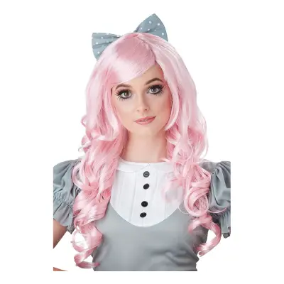Docka Cosplay Rosa Peruk
