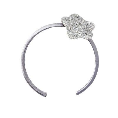 byASTRUP Hårband Silver 40-50 cm