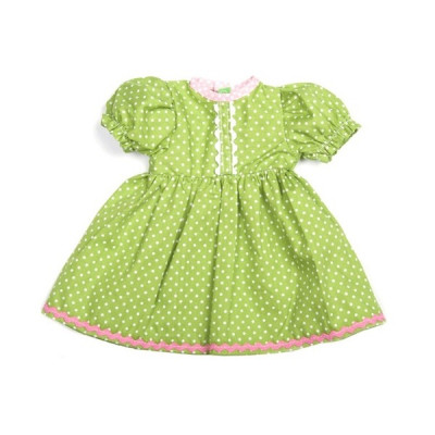 Krabat Design Dockklänning Syster 40 cm Lime