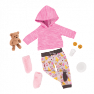 Our Generation, Dockkläder - Deluxe Pyjamas med björn