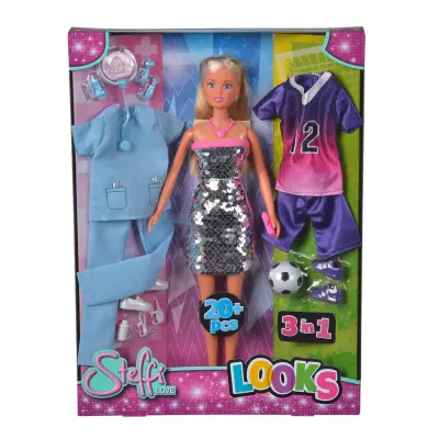 Steffi Love Looks 3 i 1 med docka - Steffi Love -  Leksaksaffären