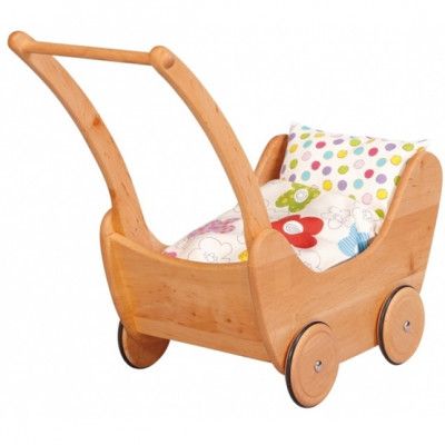 Glackskafer - Dockvagn Med Kudde Och Täcke