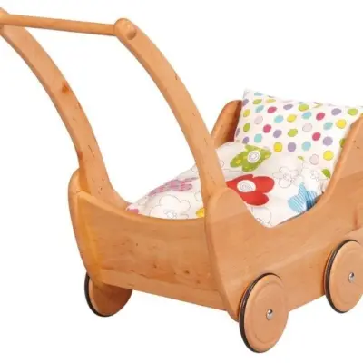 Glackskafer - Dockvagn Med Kudde Och Täcke