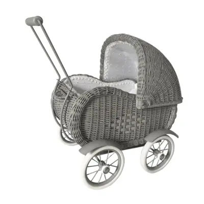 Magni Dockvagn - Vågor Grå