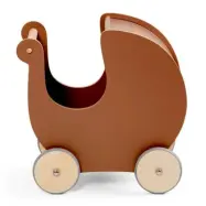 Sebra dockvagn, dark amber