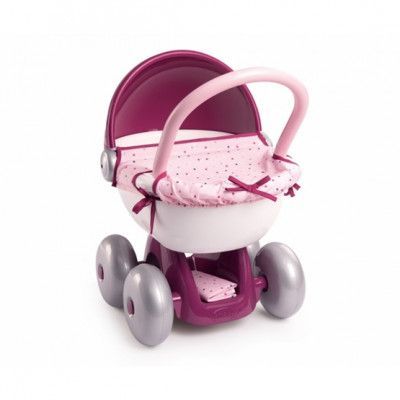 Smoby - Dockvagn Baby Nurse Rosa/Lila
