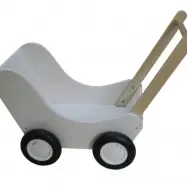 Van Dijk Toys - Dockvagn 56 Cm Vit