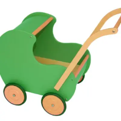 Van Dijk Toys - Dockvagn Retro 50 Cm Grön