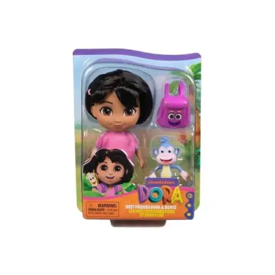 Dora Docka 15cm Best Friends Dora&Boots - Dora -  Leksaksaffären