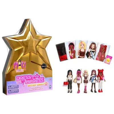 Dress To Impress Mystery Models Superstar 5-pack - Roblox -  Leksaksaffären