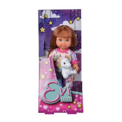 Evi Love Docka i pyjamas Rosa - Evi Love -  Leksaksaffären