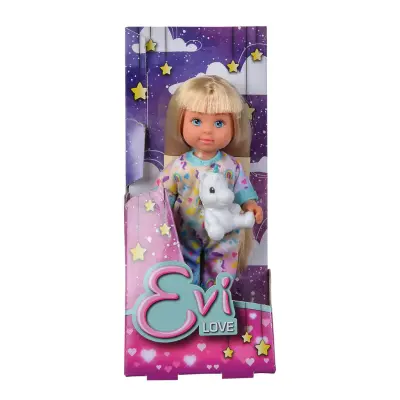 Evi Love Docka i pyjamas Turkos - Evi Love -  Leksaksaffären