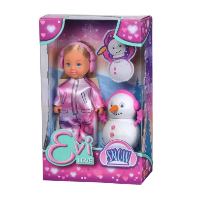 Evi Love Docka med snögubbe - Evi Love -  Leksaksaffären