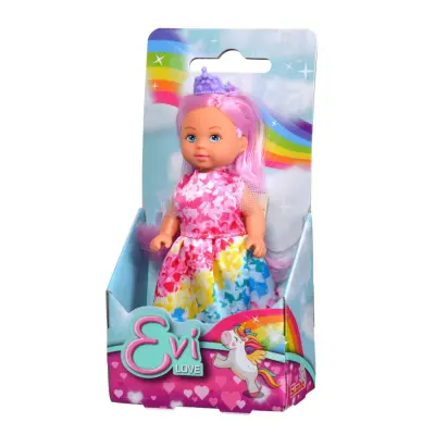 Evi Love Princess Docka Rosa hår - Evi Love -  Leksaksaffären