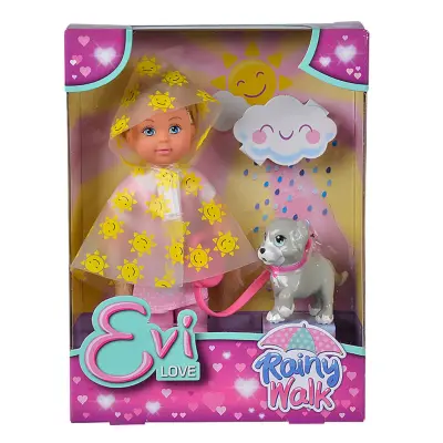 Evi Love Regnig hundpromenad - Evi Love -  Leksaksaffären