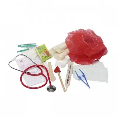 Gluckskäfer Glückskäfer - Doktorsväska Med Tillbehör 12 Delar 25 Cm