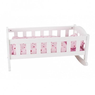 Goki - Dockvagga 58 X 36 X 27,5 Cm Vit