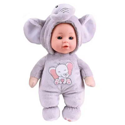 Happy Friend Mjuk Docka 18cm Elefant - Happy Friend -  Leksaksaffären