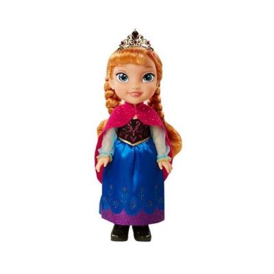 Jakks Pacific Disney Frozen, Anna Toddler med vintercape 35 cm