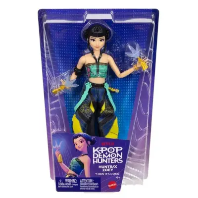 K-Pop Demon Hunters Zoey Modedocka - K-Pop Demon Hunters -  Leksaksaffären