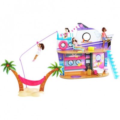 Kidkraft - Dockskåp - Luxe Life 2-in-1 Cruise Ship&Island