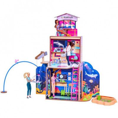 Kidkraft - Lekcenter - 2-in-1 Beach&Rescue Center
