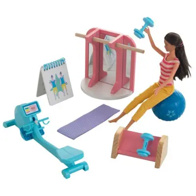 Kidkraft - Tillbehör Dockskåp - Hemmagym