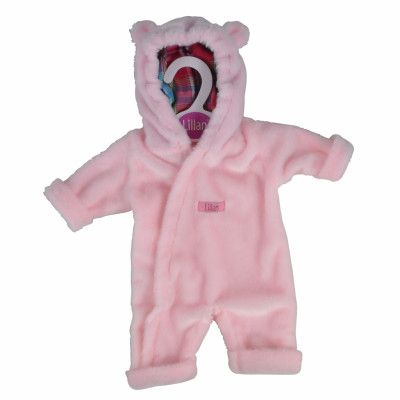 Lillans rosa overall